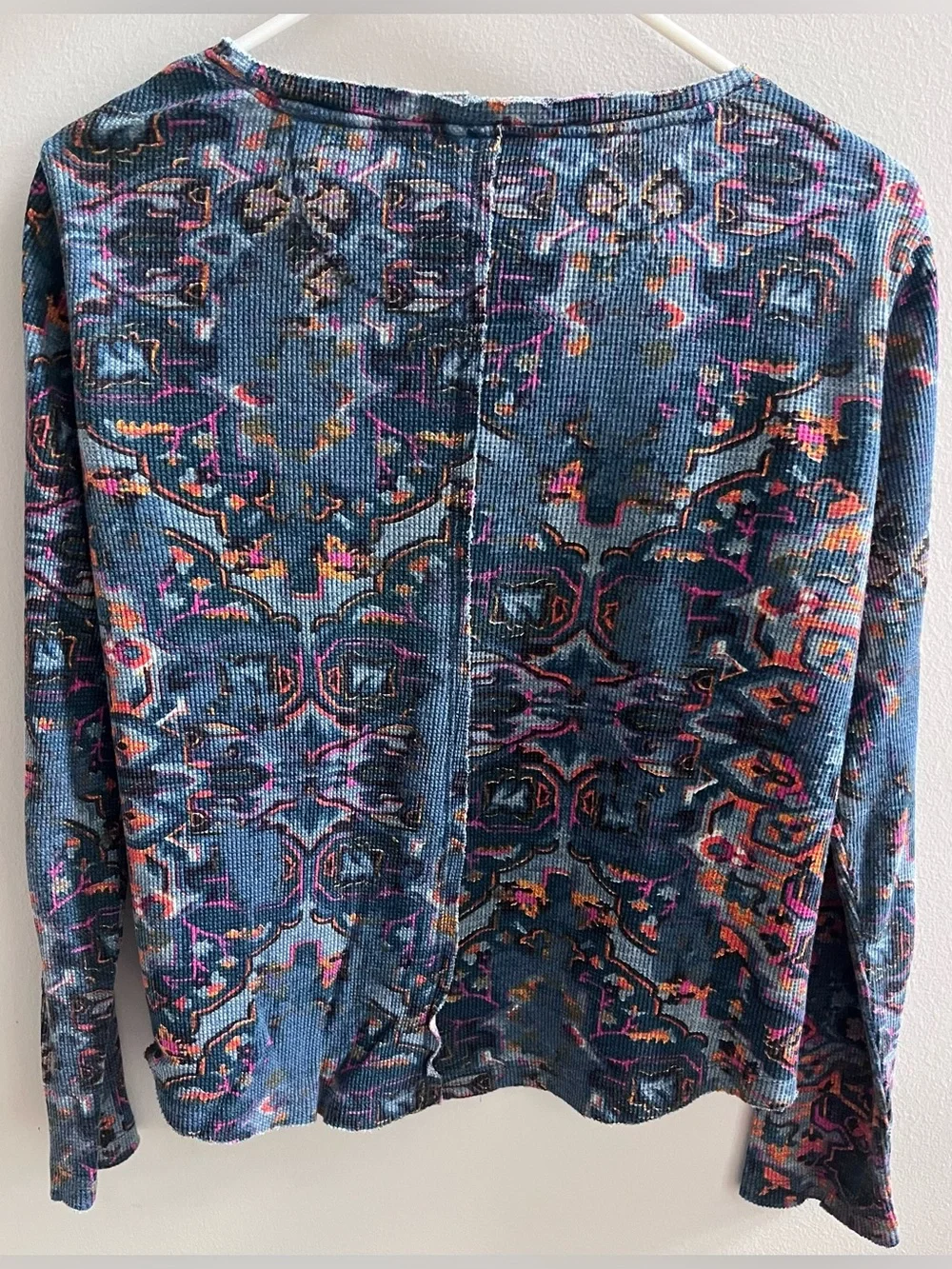 Anthropologie Pilcro Printed Long Sleeve Thermal